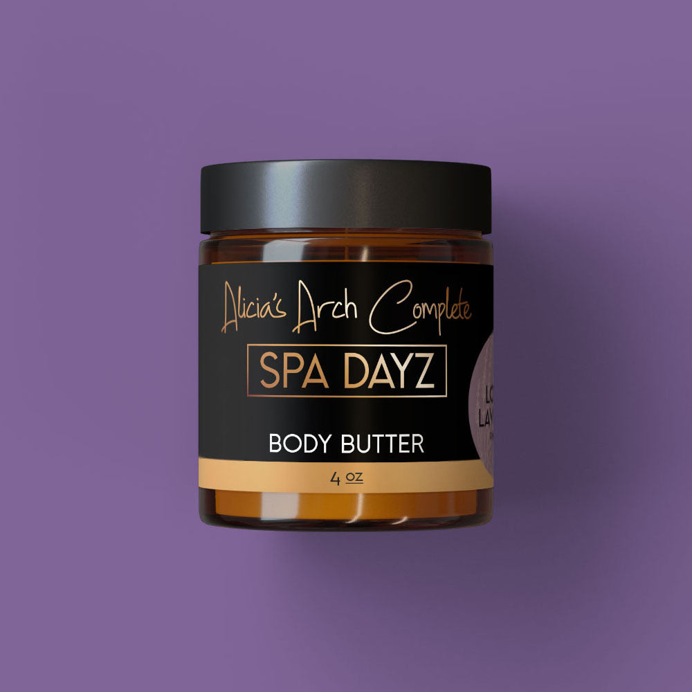 Body Butter: Lovely Lavender - Shimmering