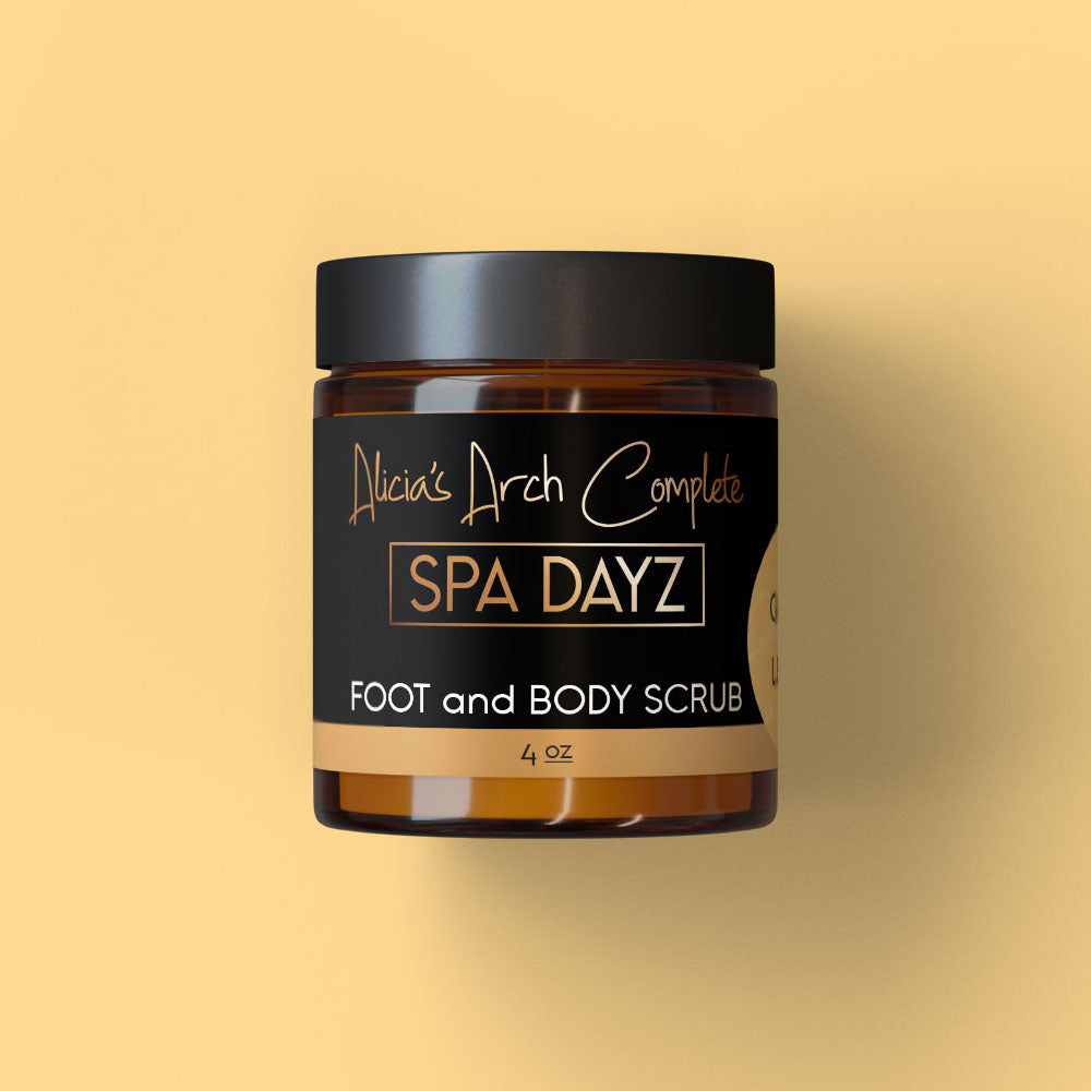 Foot and Body Scrub: Ginger and Lemon