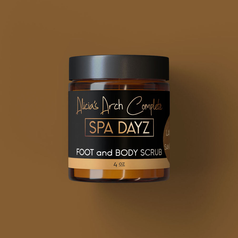 Foot and Body Scrub: Lavender and Sandalwood