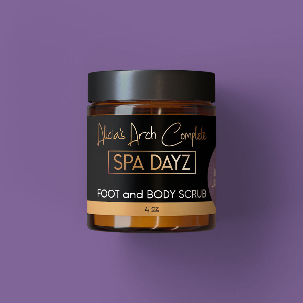 Foot and Body Scrub: Lovely Lavender