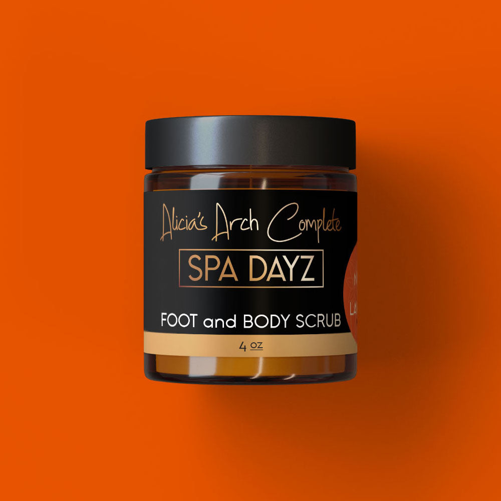 Foot and Body Scrub: Neroli and Lavender - Shimmering