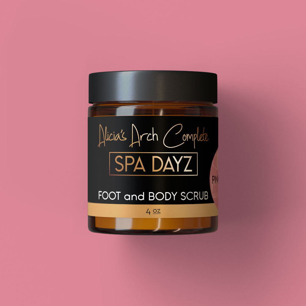 Foot and Body Scrub: Pink Sugar