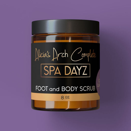 Foot and Body Scrub: Lovely Lavender