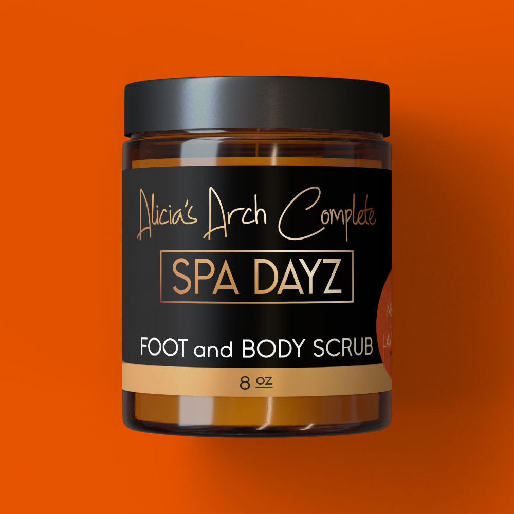 Foot and Body Scrub: Neroli and Lavender - Shimmering